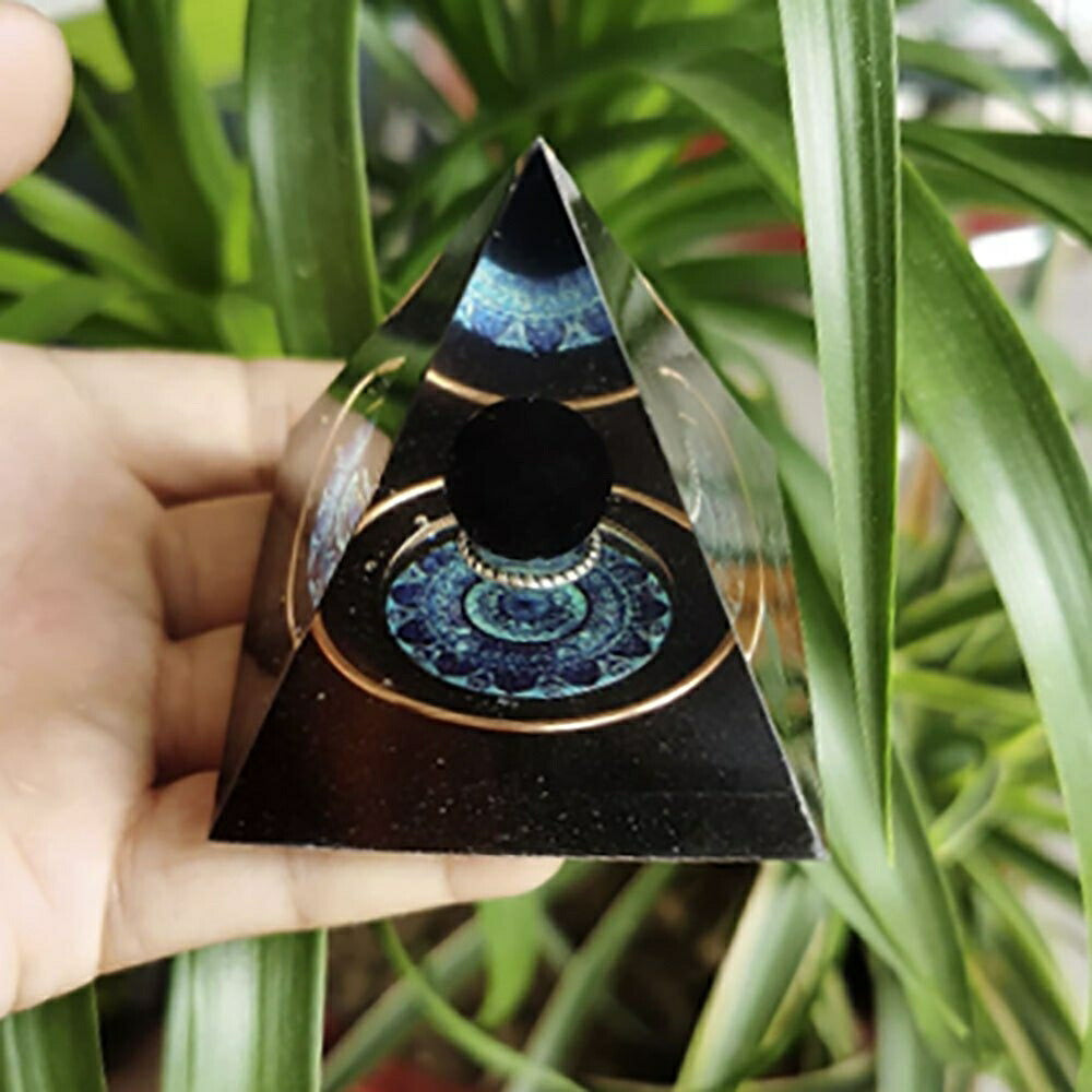 風水 インテリア | オルゴナイト ピラミッド 浄化・開運ストーン