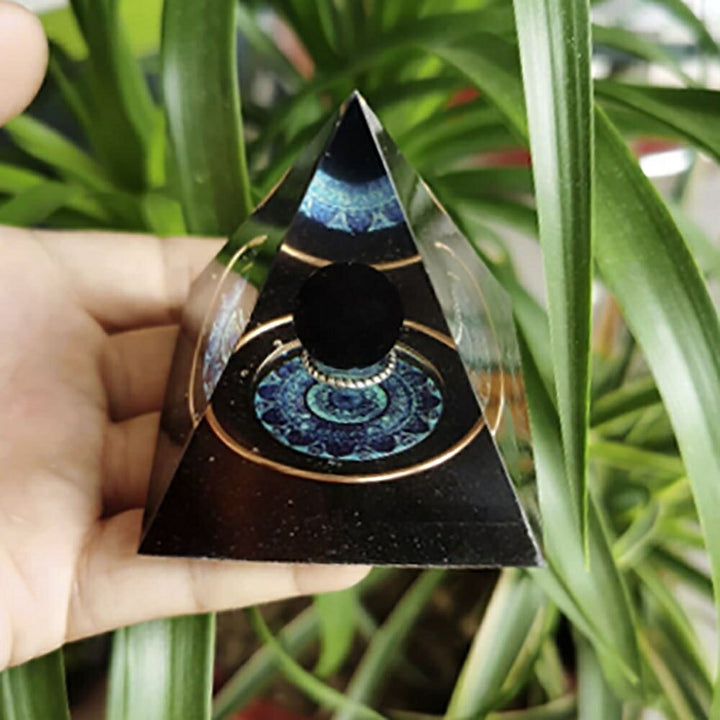 風水 インテリア | オルゴナイト ピラミッド 浄化・開運ストーン