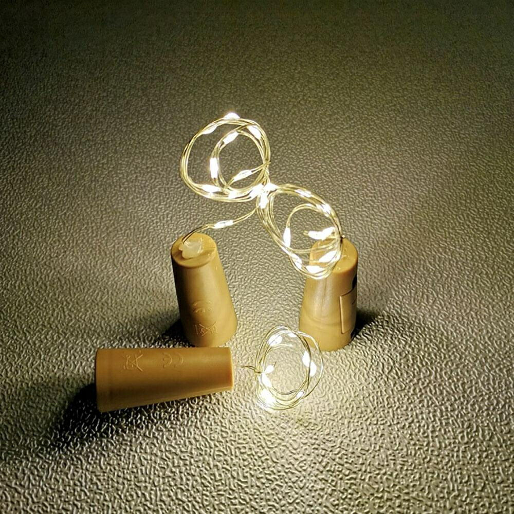 イベントグッズ | コルク型LEDイルミネーションライト 2m 電池式・DIY適用
