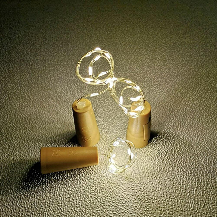 イベントグッズ | コルク型LEDイルミネーションライト 2m 電池式・DIY適用