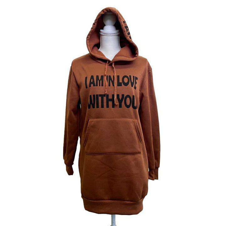 パーカー 女性 | ビッグシルエット フード付きパーカー 秋冬用