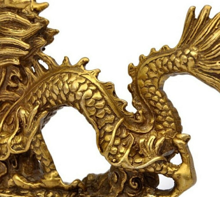 風水 インテリア | 金龍風水置物 - 開運厄除・財産運向上