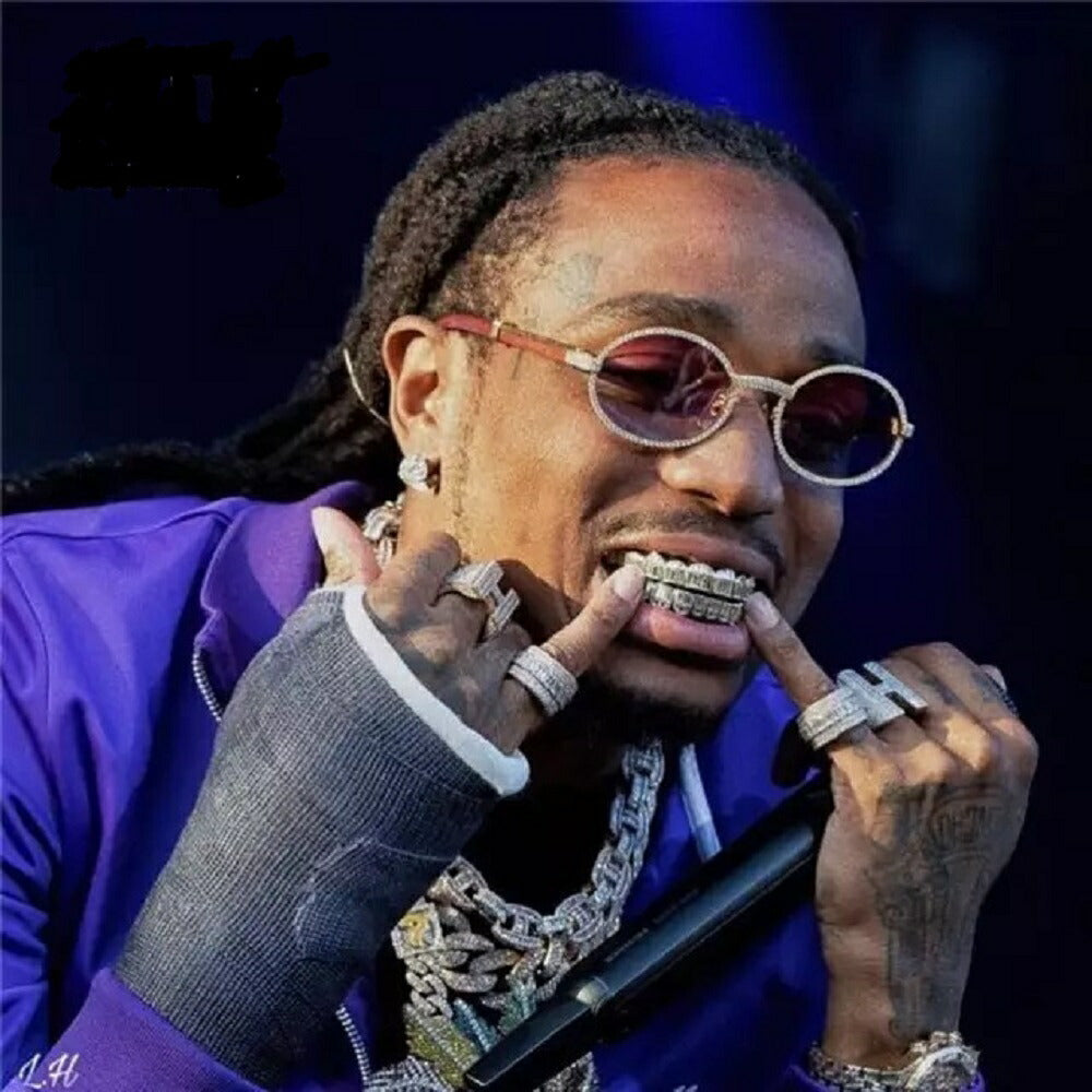 男性ファッション その他 | ブラウン ラウンドサングラス UVカット 大きめフレーム