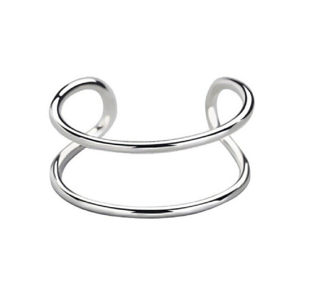 リング | シンプル オープンリング ユニセックス フリーサイズ