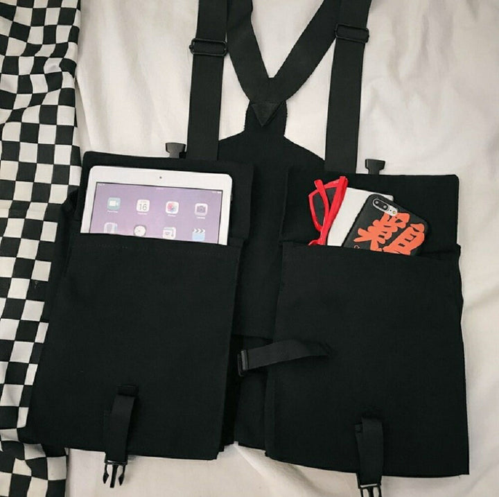 男性ファッション その他 | メンズ多機能フィッシングベスト 黒 - 釣り・アウトドア用