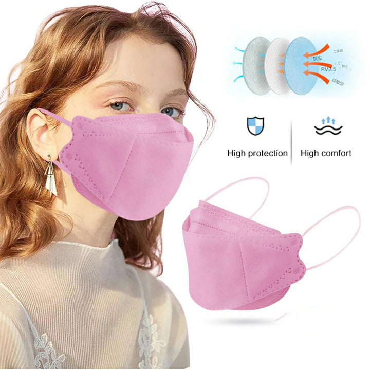 マスク | 快適ファッションマスク【ホワイト/ブラック/ピンク】3枚セット - 大人用男女兼用