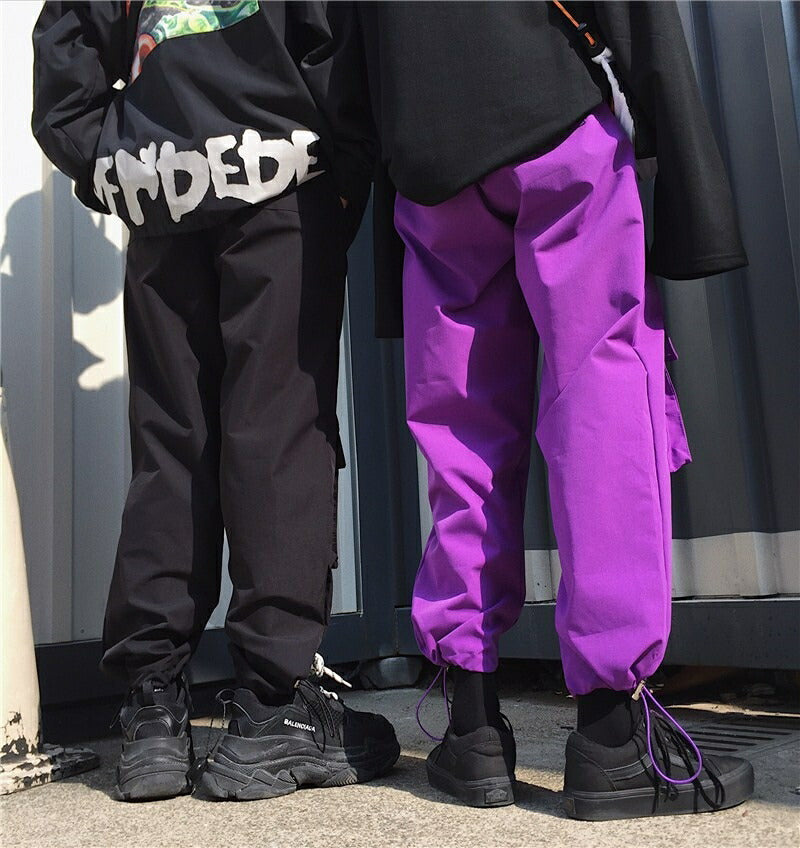 ボトムス 男性 | メンズ ワイドカーゴパンツ チェック柄・無地