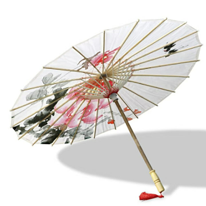 コスプレ小物 | 牡丹柄和風日傘 UVカット軽量 レディース