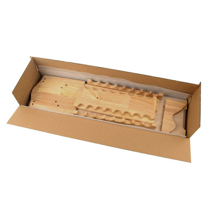 釣り 道具 | 木製DIY釣竿スタンド 16本収納 ナチュラルデザイン