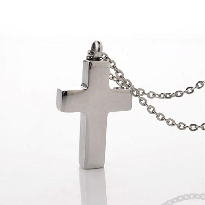 ネックレス | 遺骨カプセルクロスネックレス - ペット供養・メモリアルジュエリー