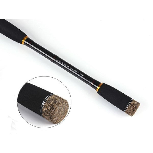 釣り 道具 | ブラック トラベルロッド 4ピース スピニング・ベイト兼用