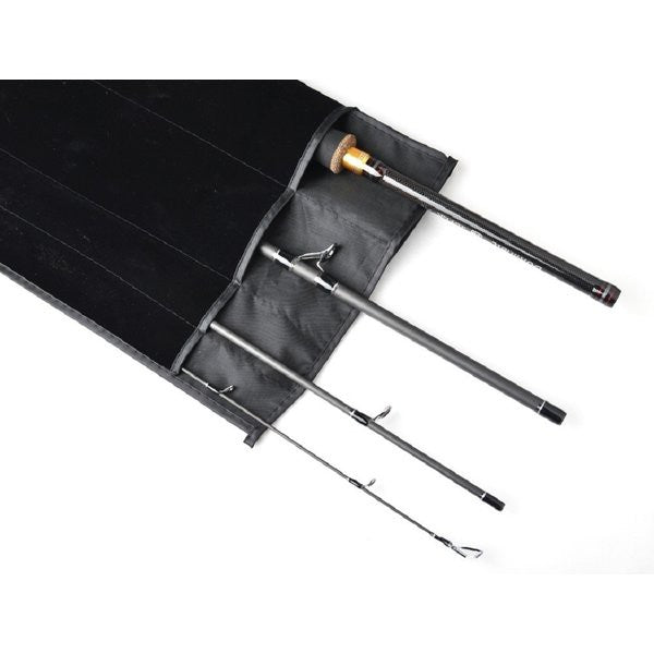 釣り 道具 | ブラック トラベルロッド 4ピース スピニング・ベイト兼用