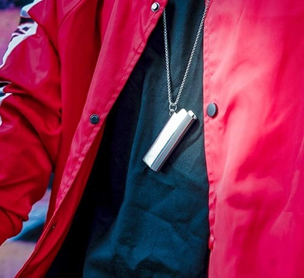 ネックレス | ライターケースネックレス ユニセックス ゴールド/シルバー