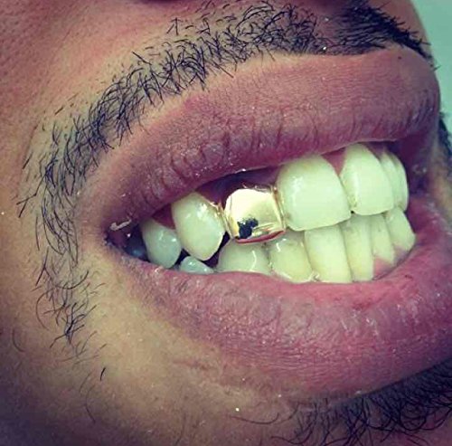 アクセサリー その他 | ゴールドシングルグリルズ 金歯 アクセサリー 男女兼用