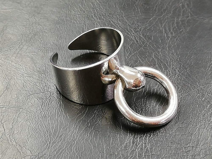 リング | シルバーフープリング ユニセックス フリーサイズ