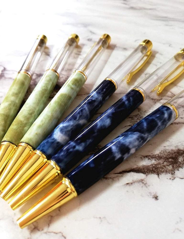インテリア雑貨 その他 | 大理石柄ボールペン ハーバリウムキット 6本セット