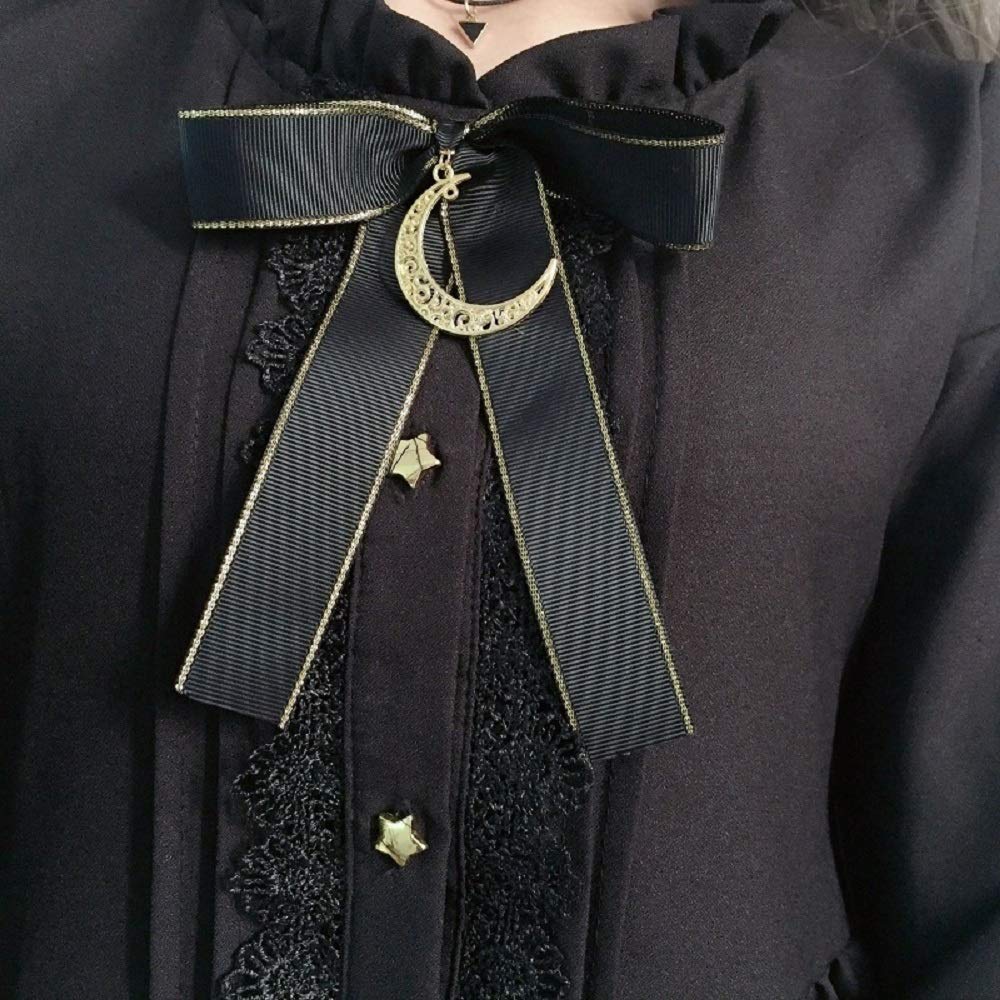 ワンピース ドレス | 三日月ゴスロリワンピース - ロリータ風長袖