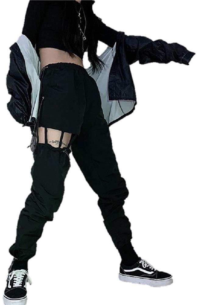 ボトムス 女性 | HIPHOPダンス衣装 ナイロンパンツ ユニセックス