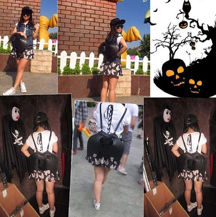 小物 その他 | ブラックレース付き悪魔羽根ミニリュック