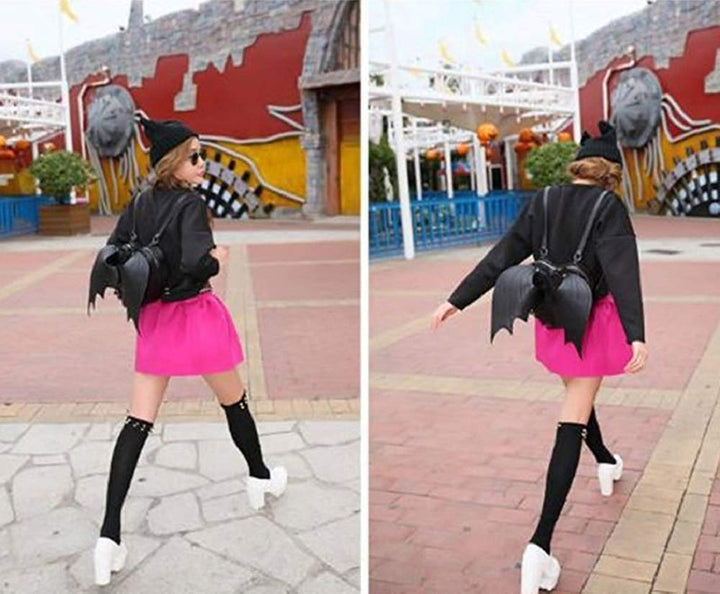 小物 その他 | ブラックレース付き悪魔羽根ミニリュック