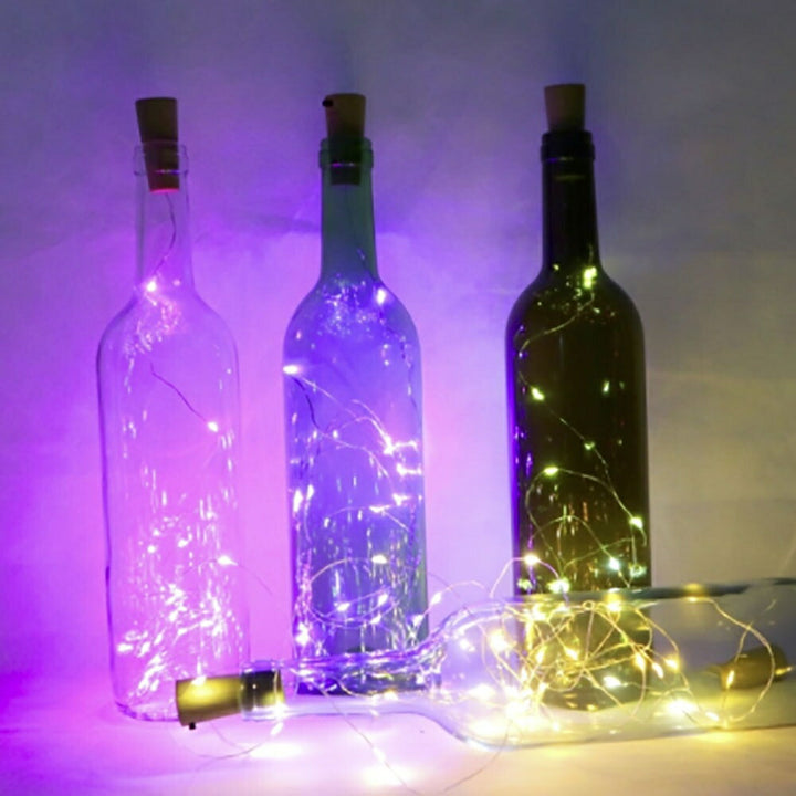 イベントグッズ | コルク型LEDイルミネーションライト 2m 電池式・DIY適用