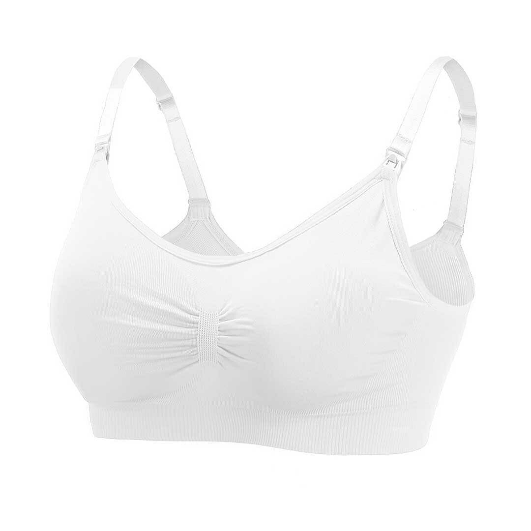 赤ちゃん用品 | マタニティ・授乳ブラ 前開き シームレス【全9カラー】