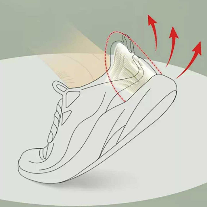 かかと 靴擦れ 防止 | かかと保護・調整用インソール 2枚入り - ホワイト/ブラック、ユニセックス