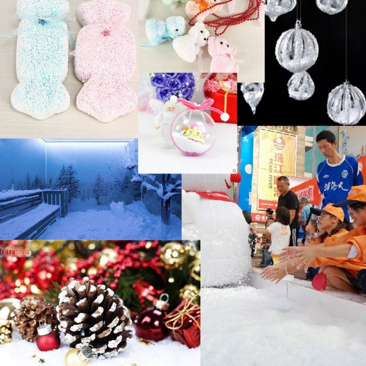 イベントグッズ | クリスマス用人工雪500gセット - フェイクスノーデコレーション