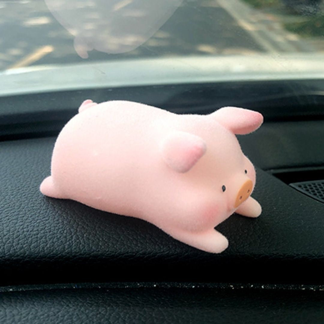 車 アクセサリー | 豚のミニフィギュア かわいい車内インテリア・ギフト向け