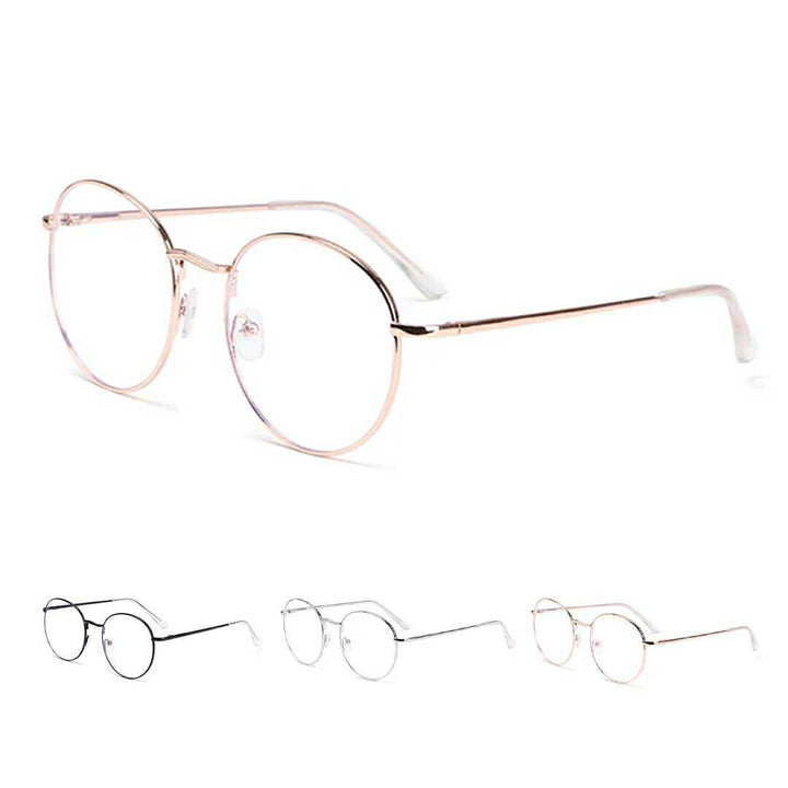 サングラス | ブルーライトカット メタルフレーム 眼鏡 - 選べる3カラー