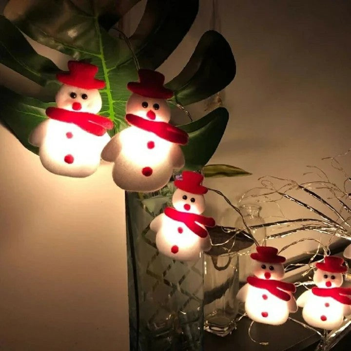 イベントグッズ | クリスマスLEDイルミネーションセット 雪だるま＆ツリートッパー