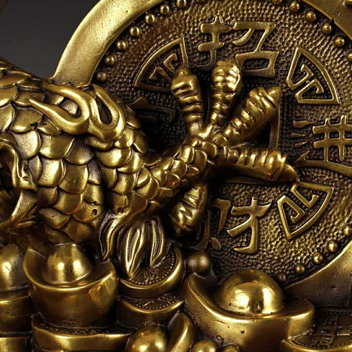 風水 インテリア | 開運金龍 特大風水置物 - 玄関用ドラゴンインテリア