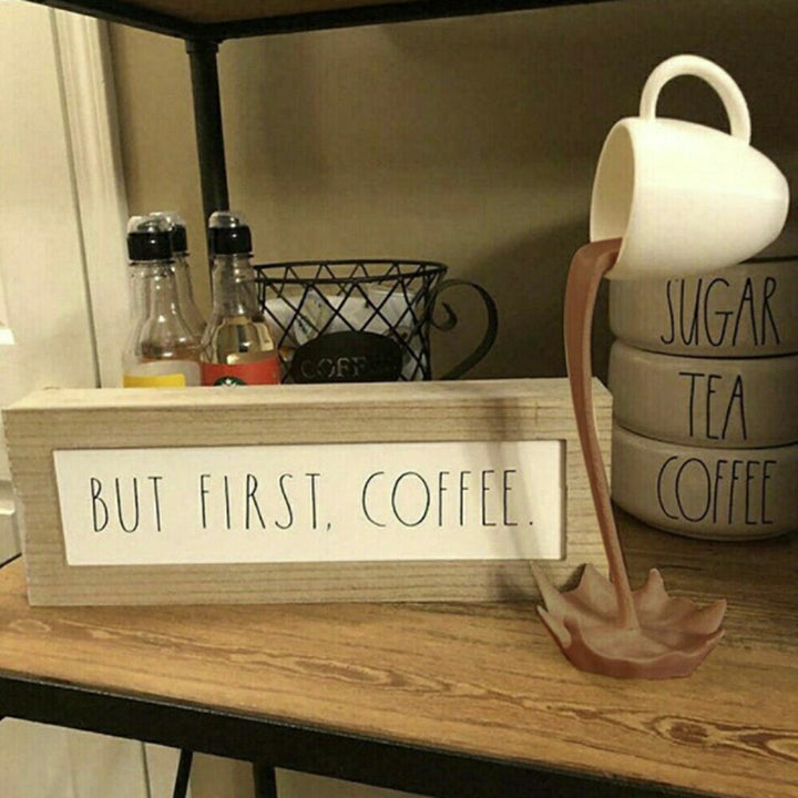 インテリア オブジェ | アンティーク風 コーヒーカップ オブジェ - レトロ北欧デザイン