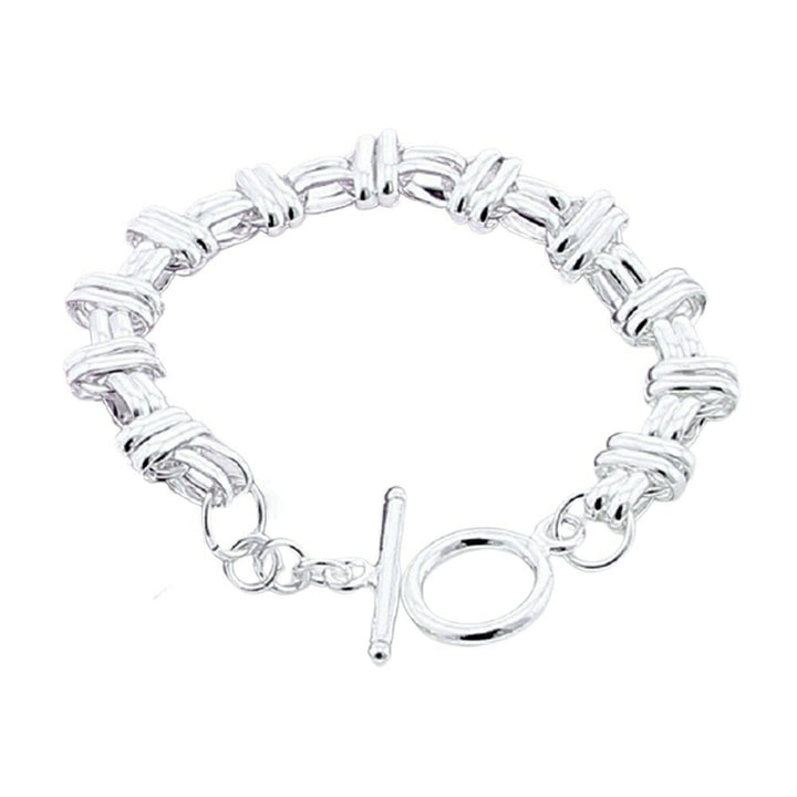 ブレスレット | ジグザグチェーンブレスレット 21cm ユニセックス