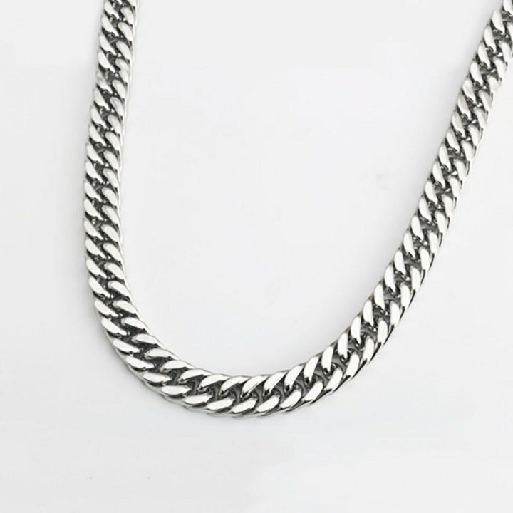 ネックレス | シルバーチェーンネックレス メンズ・レディース向け シンプル韓国ファッション