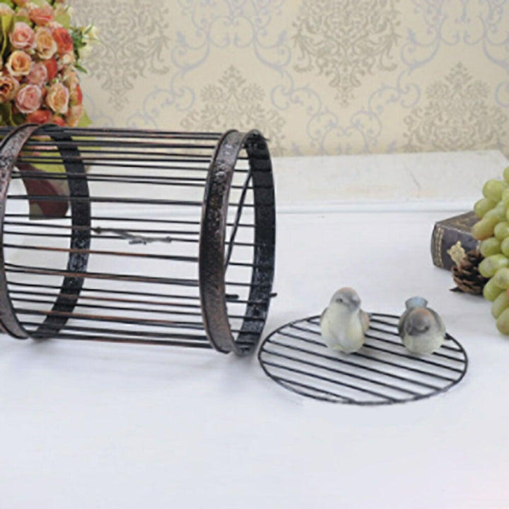 ペットグッズ | アイアンバードケージ53cm ヴィンテージ風インテリア・鳥かご