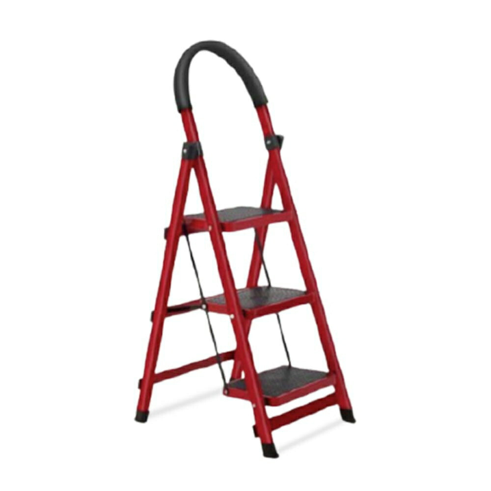 アウトドア用品 その他 | 3段 折りたたみ式脚立 ステップチェア 持ち手付き