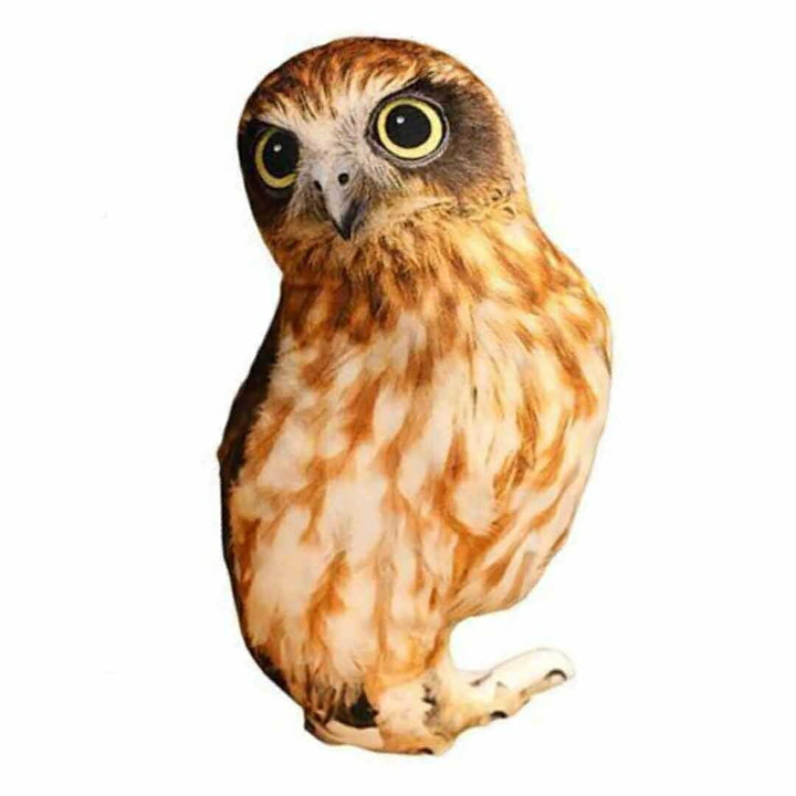 玩具 | フクロウのぬいぐるみクッション 46cm - 誕生日・クリスマスギフトに最適