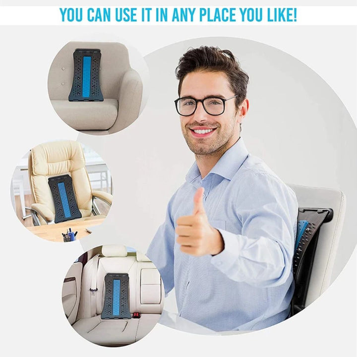 アウトドア用品 その他 | 背中・腰痛改善マッサージ機 4段階調節可能