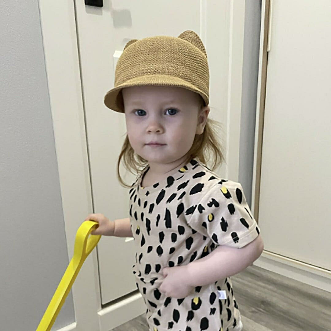 赤ちゃん用品 | 赤ちゃん用猫耳帽子 - ブルー/ピンク/ブラウン選択可