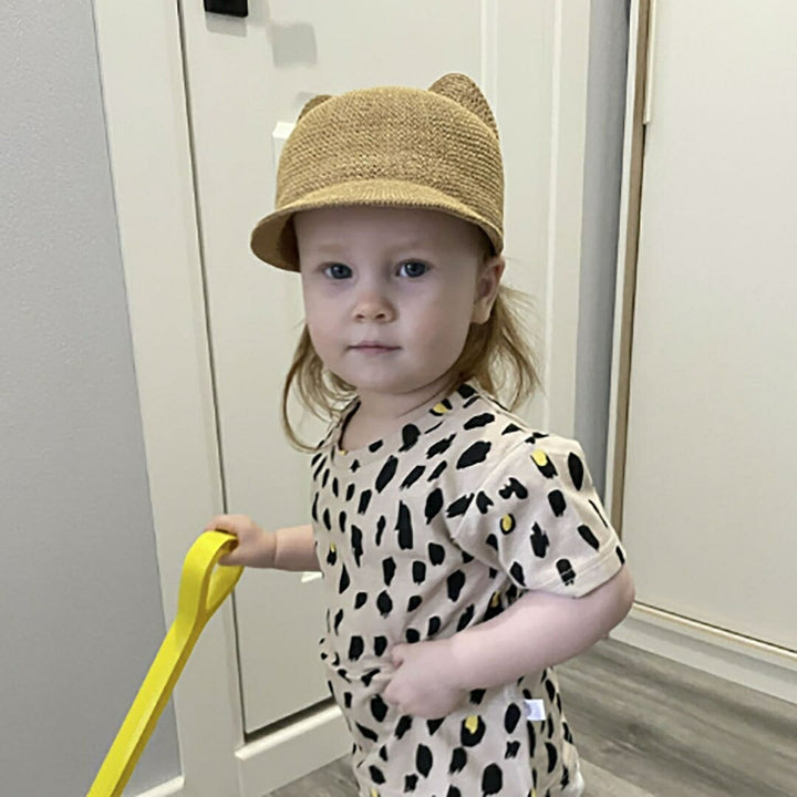 赤ちゃん用品 | 赤ちゃん用猫耳帽子 - ブルー/ピンク/ブラウン選択可