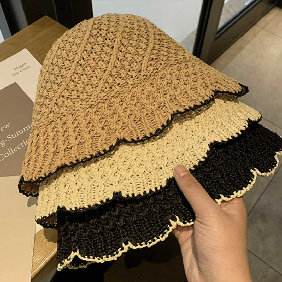 小物 その他 | クロシェバケットハット 男女兼用 ホワイト/ブラック/ブラウン