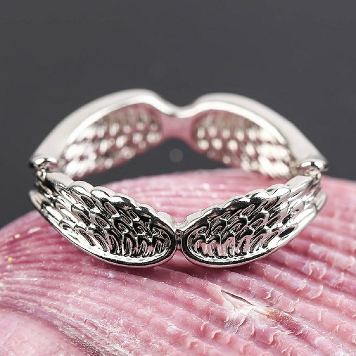 リング | エンジェルウイングリング | シルバー男女兼用アクセサリー