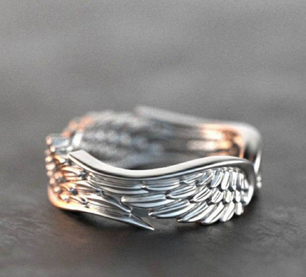 リング | エンジェルウイングリング | シルバー男女兼用アクセサリー