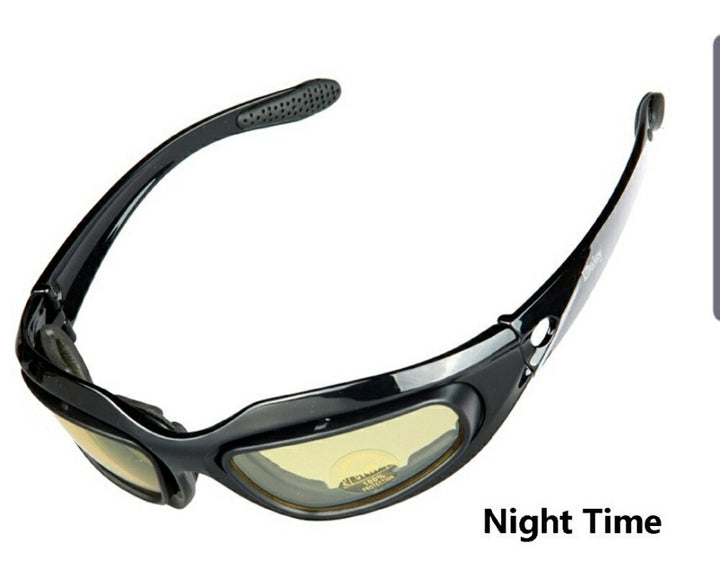 サングラス | Daisy C5 偏光サングラス ４枚セット UVカット・防弾仕様