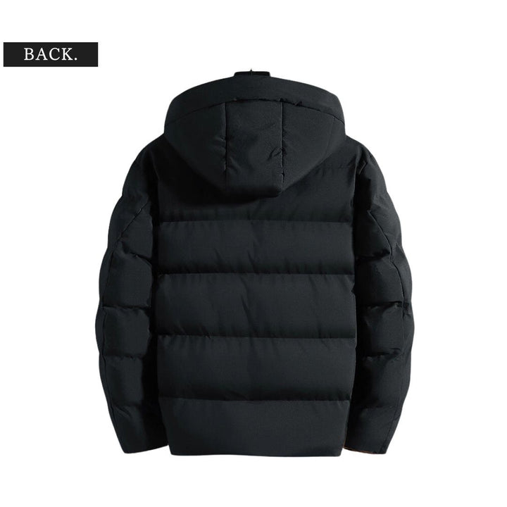 アウタージャケット 男性 | メンズ ビジネスダウンコート 厚手 防寒 秋冬用