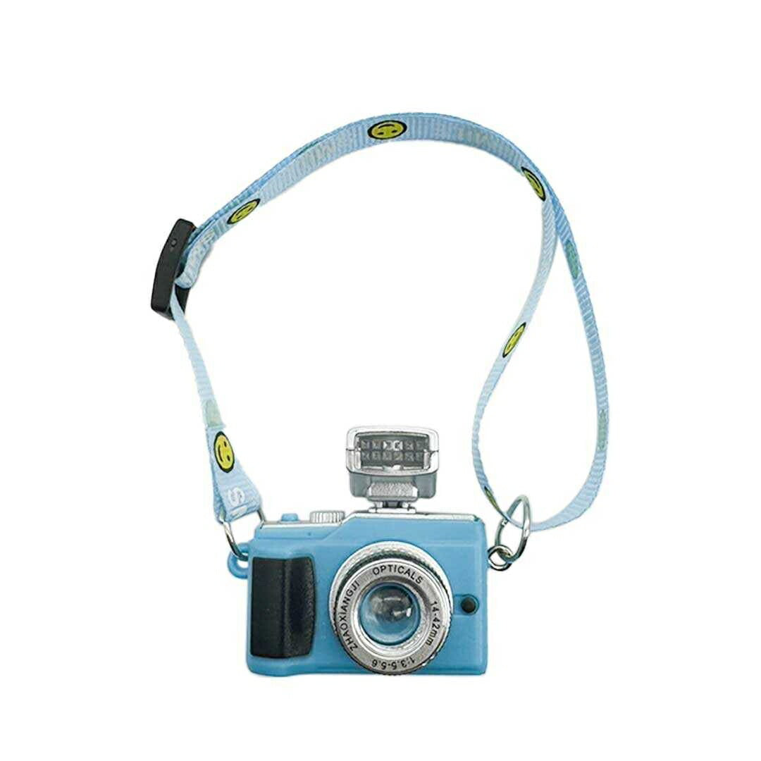 玩具 その他 | ミニチュアLEDライト付きドールカメラ【全4色・シャッター音機能】