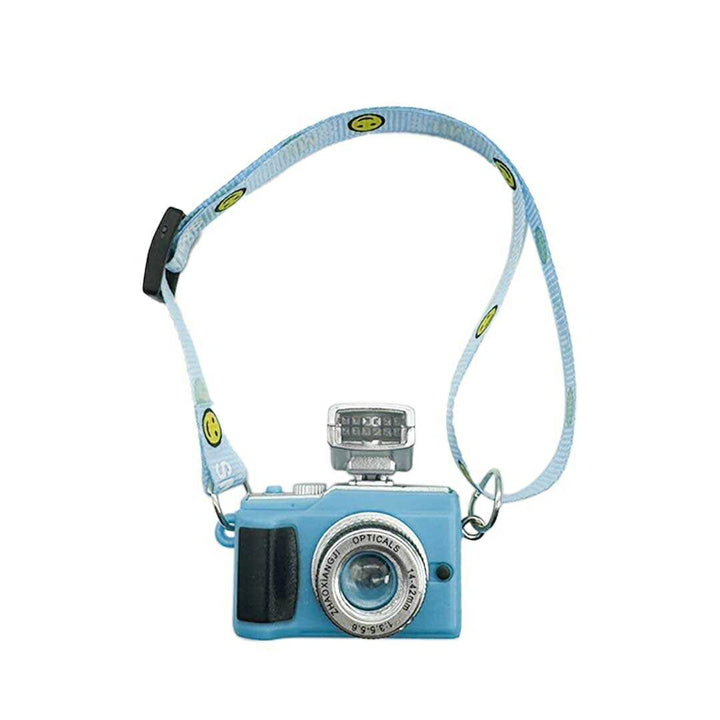 玩具 その他 | ミニチュアLEDライト付きドールカメラ【全4色・シャッター音機能】