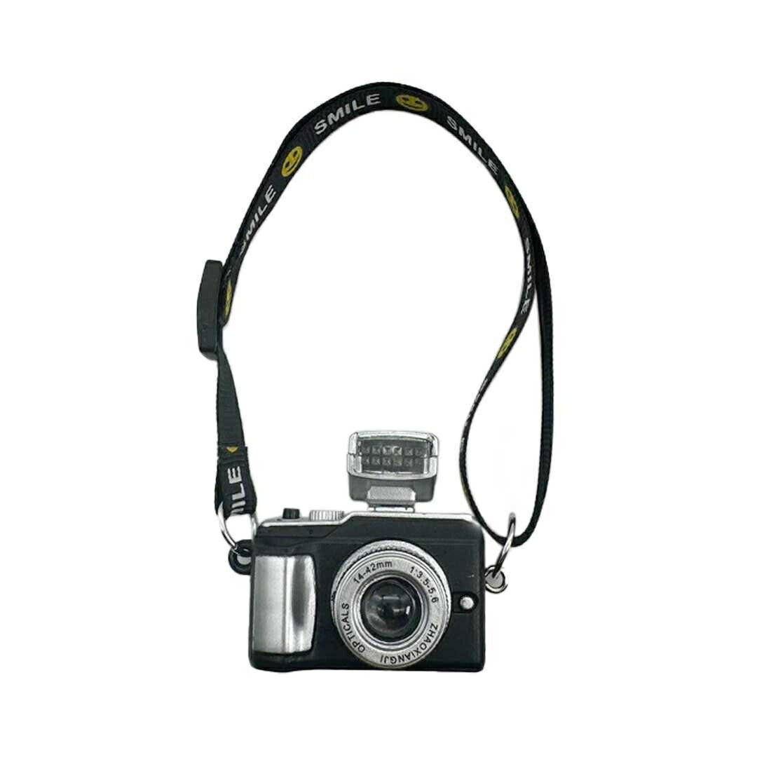 玩具 その他 | ミニチュアLEDライト付きドールカメラ【全4色・シャッター音機能】