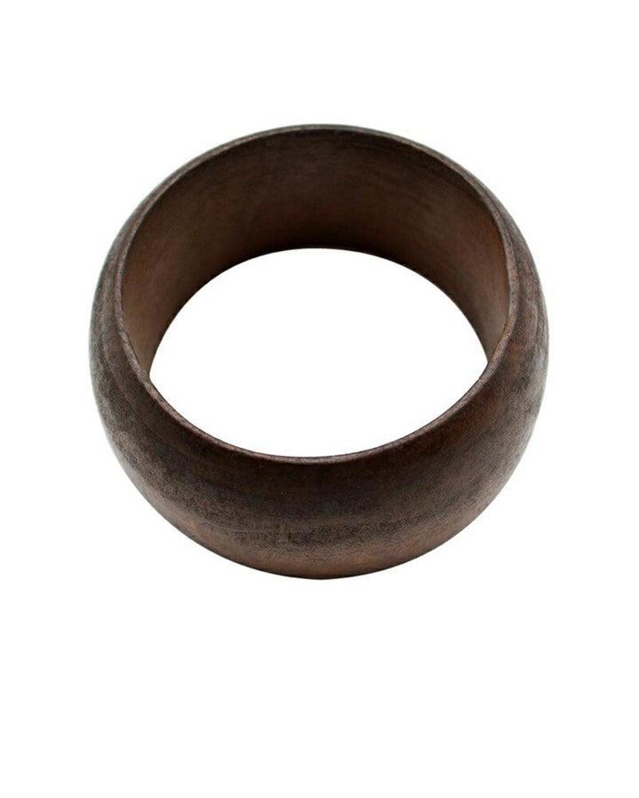 ブレスレット | 北欧風ナチュラルウッドバングル＆スクエアリングセット